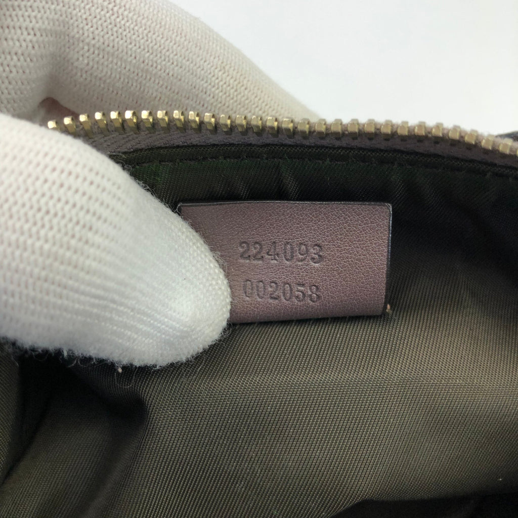 GUCCI MONOGRAM SHOULDER BAG