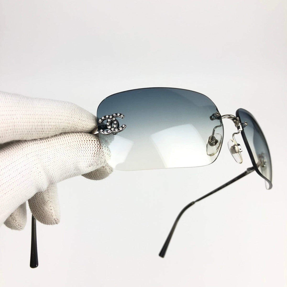 CHANEL RIMLESS SUNGLASSES