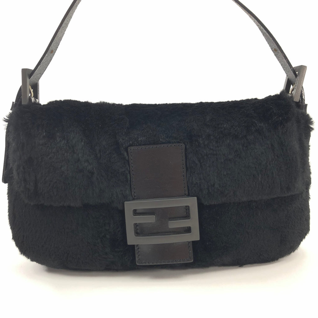 FENDI MINK FUR BAGUETTE BAG
