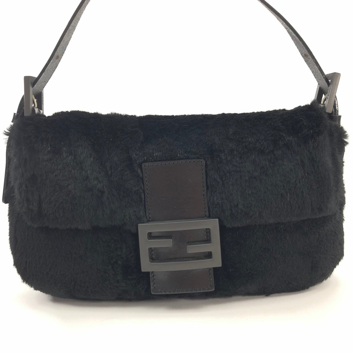 FENDI MINK FUR BAGUETTE BAG