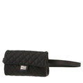 Chanel Pochette ceinture clutch-belt in black grained leather