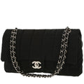 Chanel Timeless handbag in black nylon