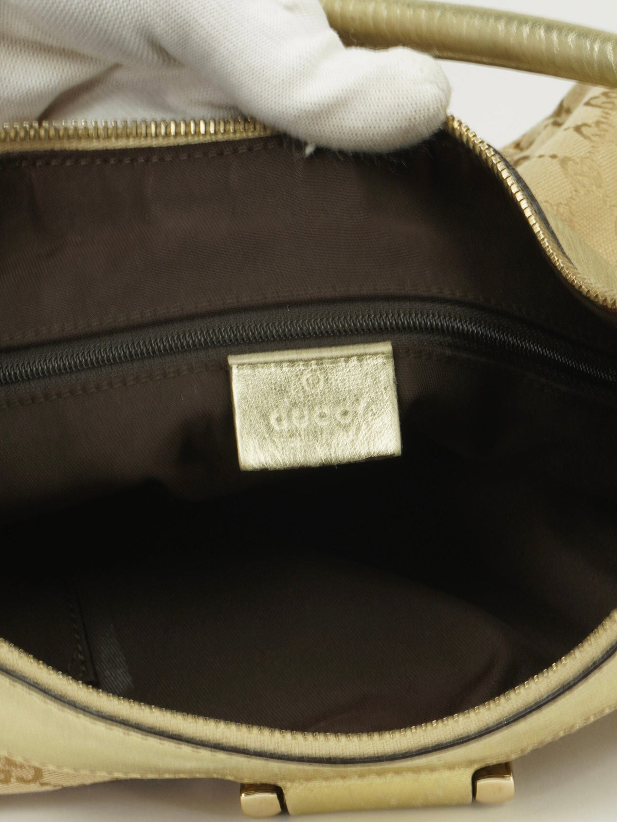 GUCCI MONOGRAM ABBEY BAG