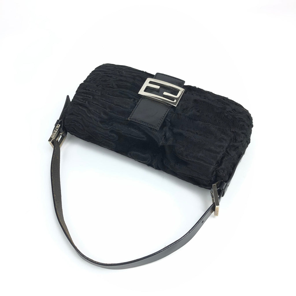 FENDI PERSIAN LAMB FUR BAGUETTE