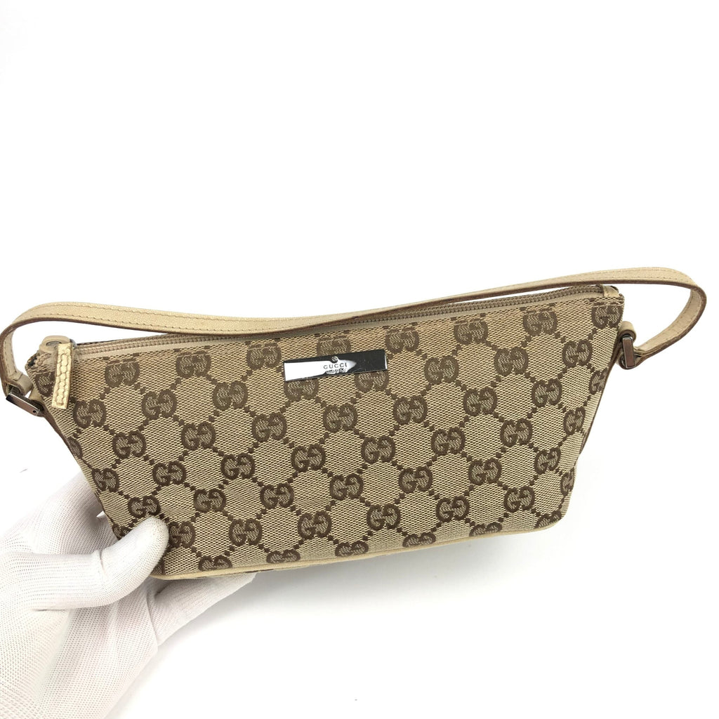 GUCCI MONOGRAM SHOULDER BAG