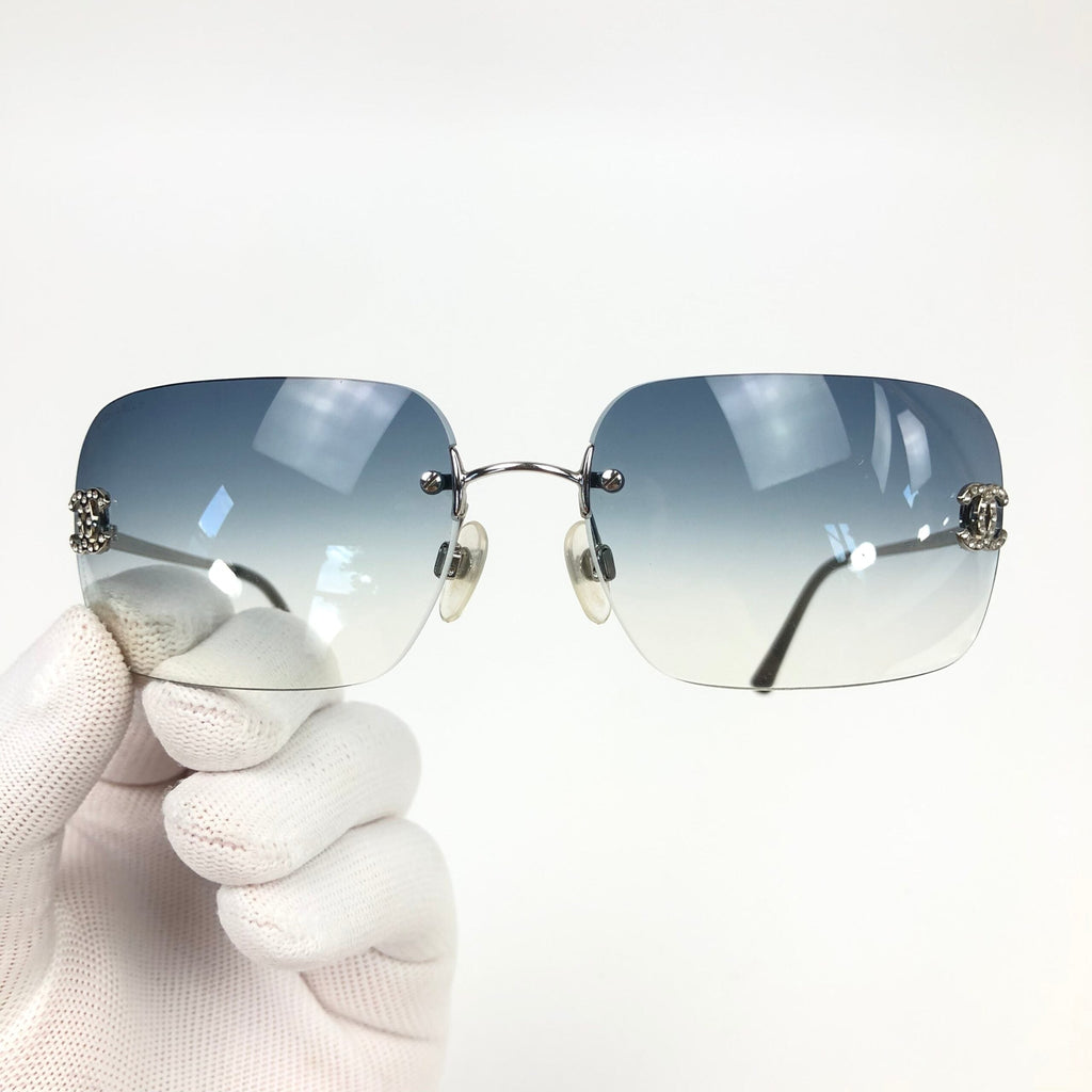 CHANEL RIMLESS SUNGLASSES
