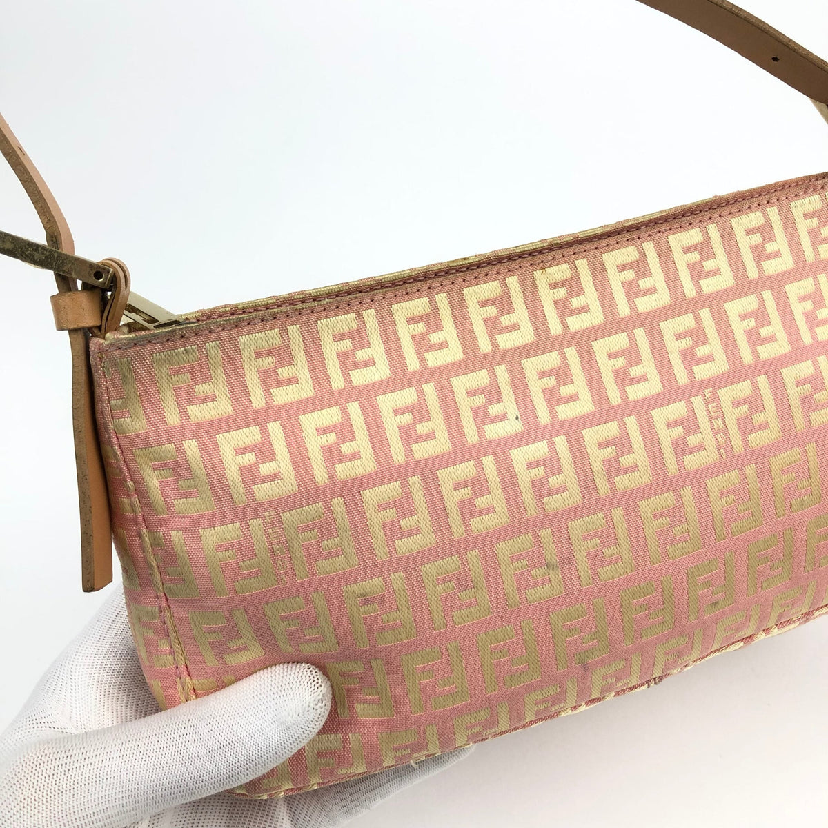 FENDI ZUCCA SHOULDER BAG