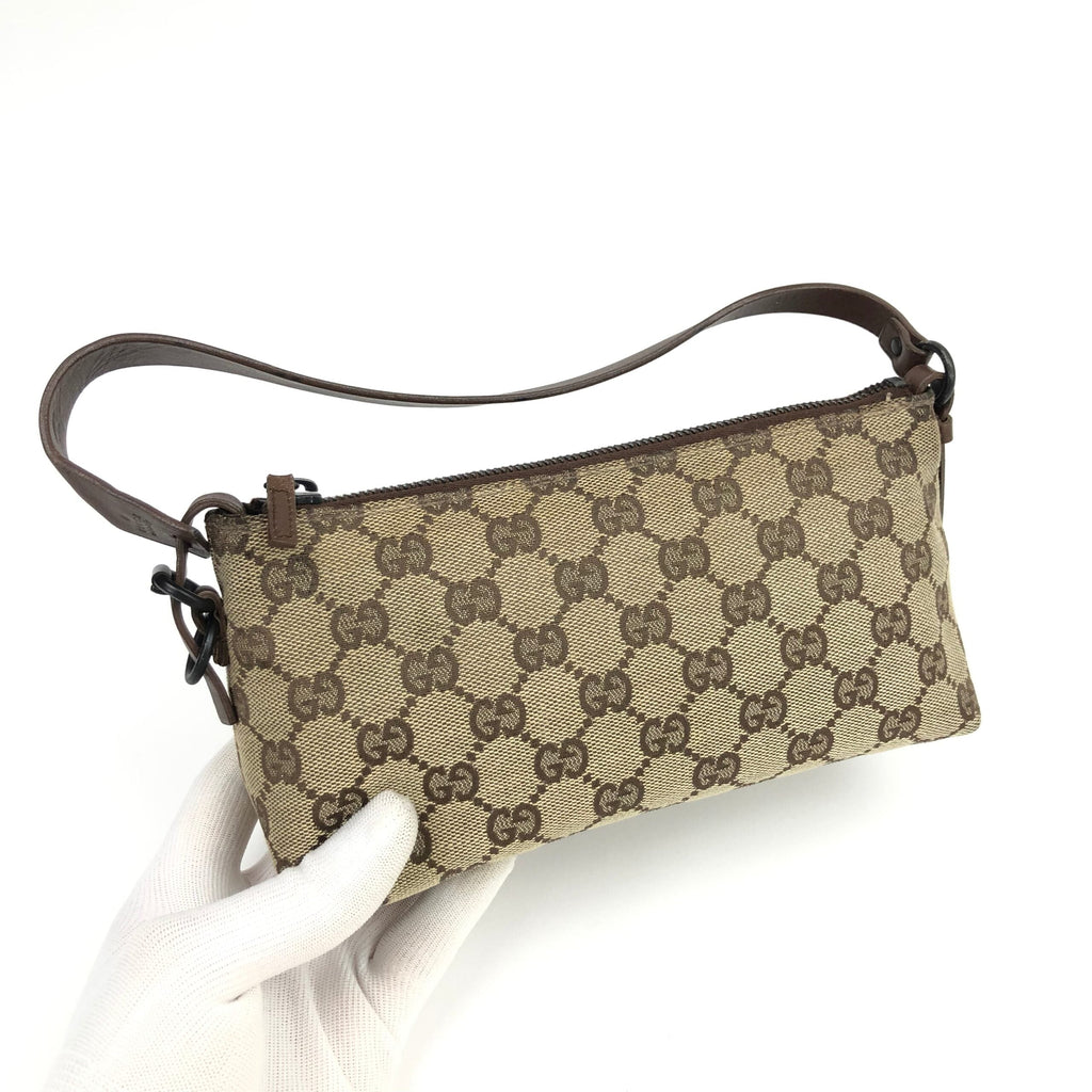 GUCCI MONOGRAM SHOULDER BAG
