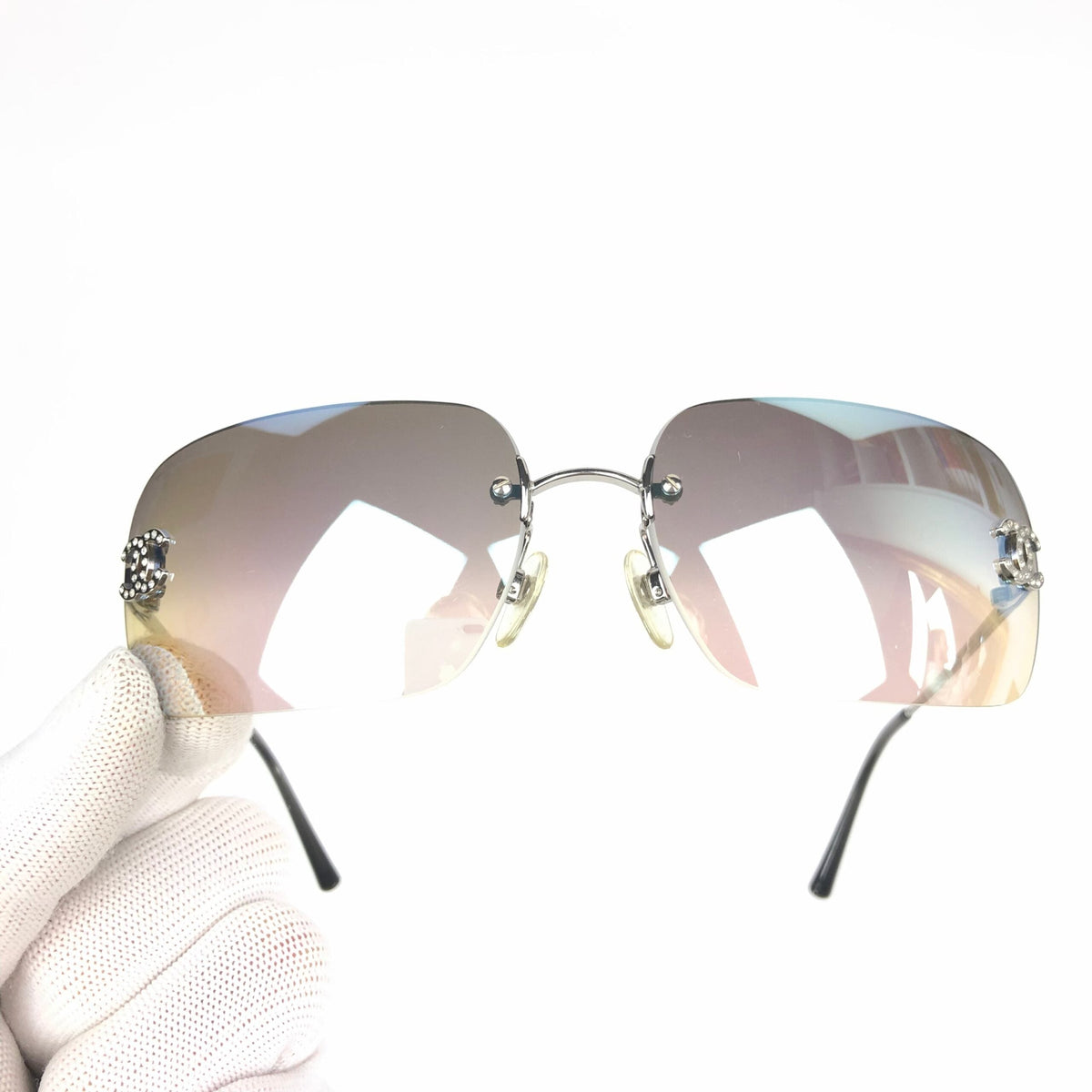 CHANEL RIMLESS SUNGLASSES