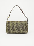 FENDI ZUCCA SHOULDER BAG