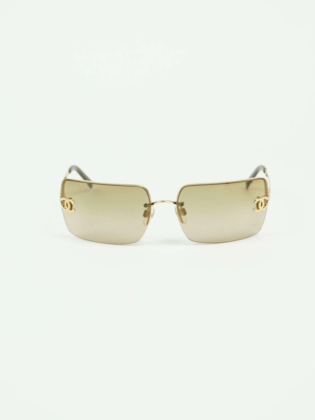 CHANEL RHINESTONE SUNGLASSES