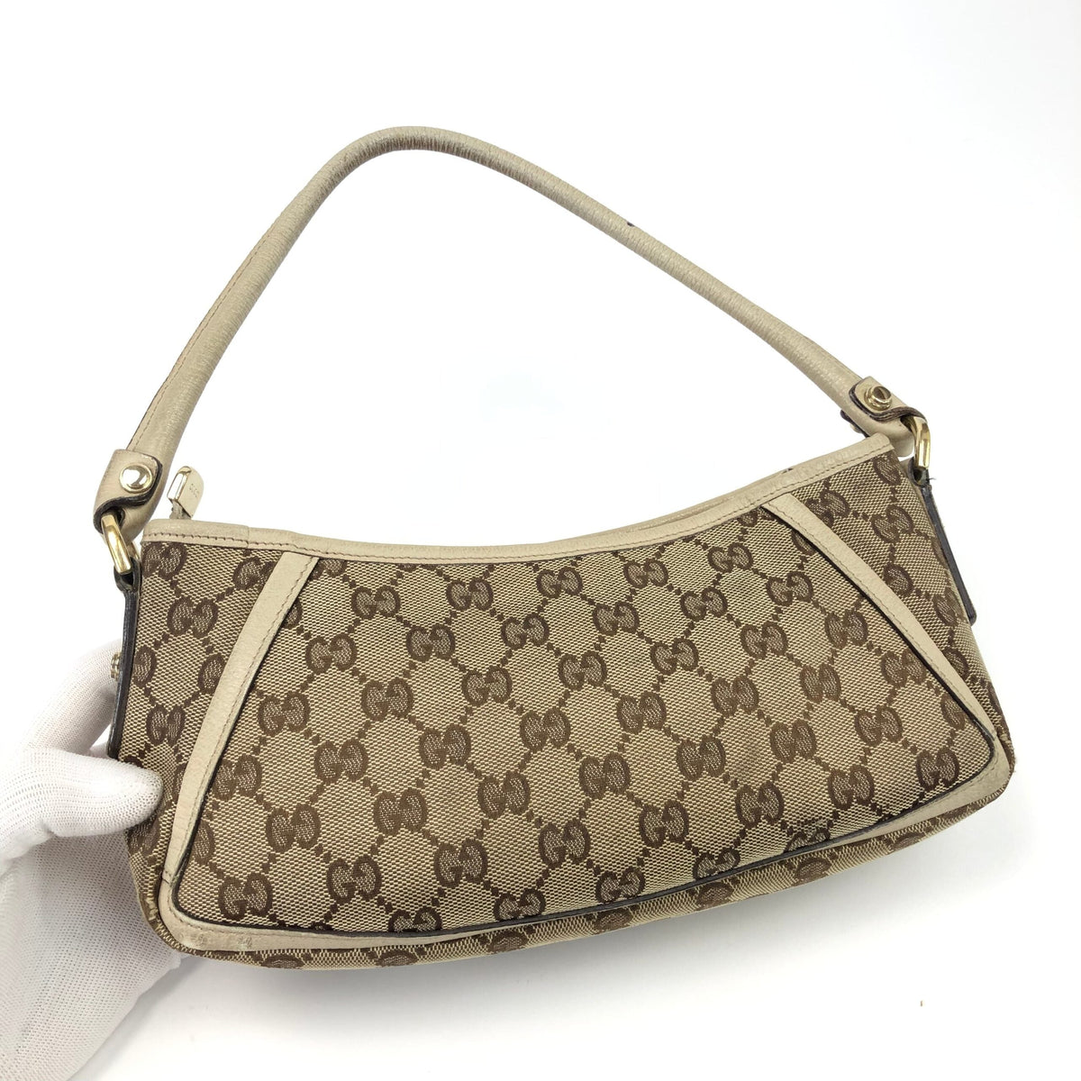 GUCCI MONOGRAM SHOULDER BAG