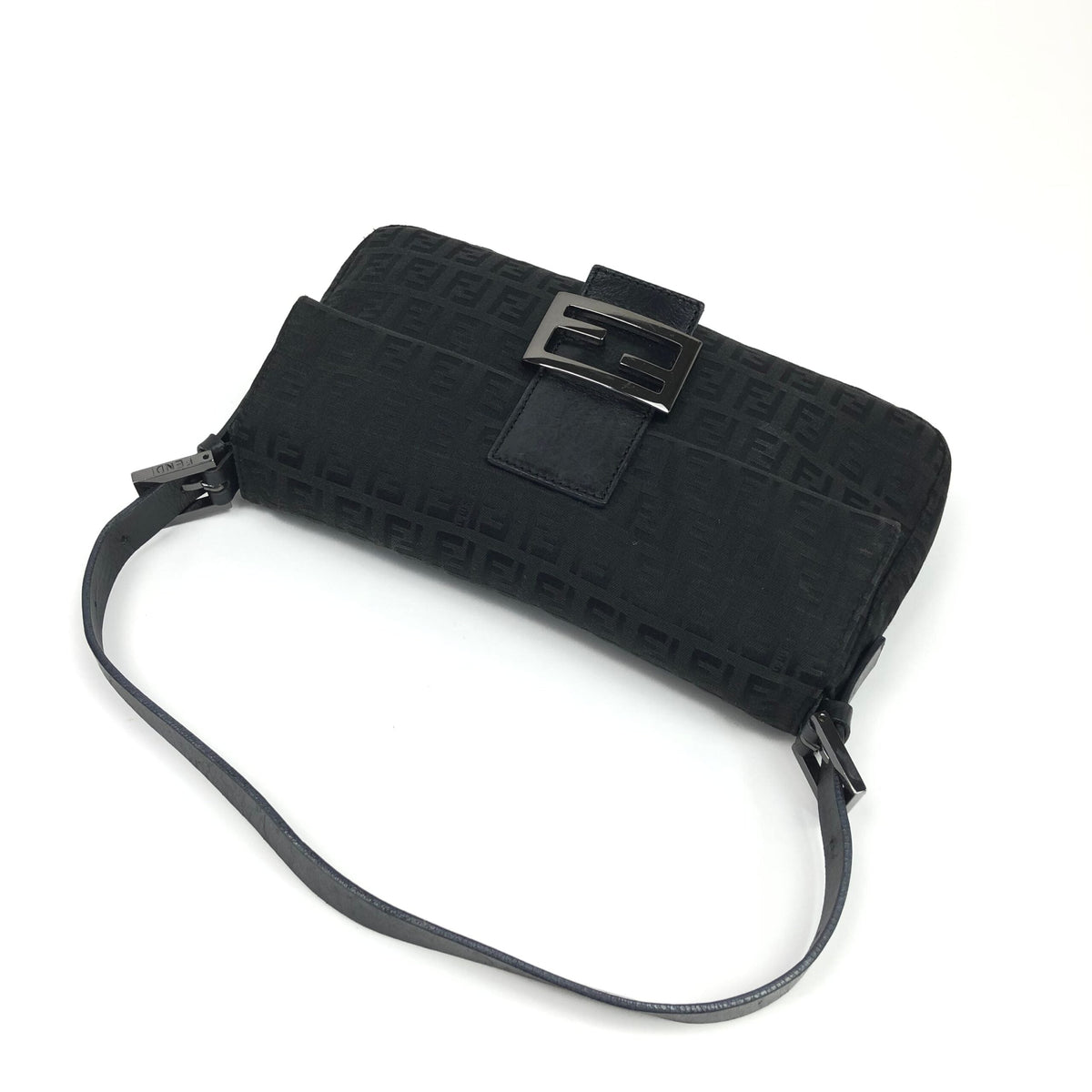 FENDI ZUCCA BAGUETTE SHOULDER BAG