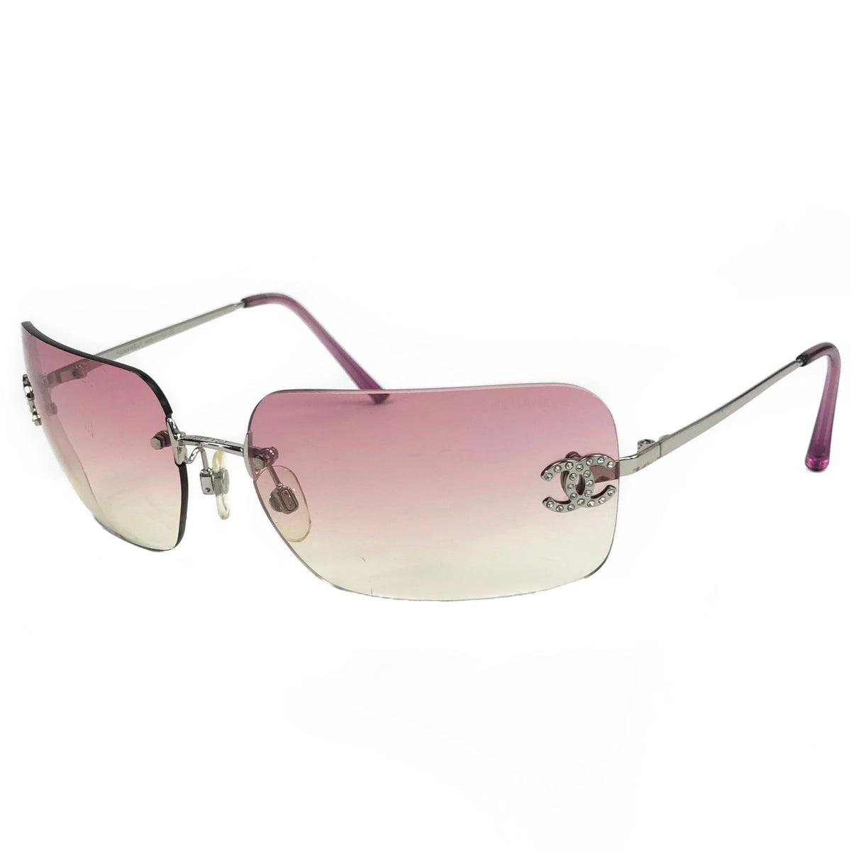 CHANEL RIMLESS SUNGLASSES