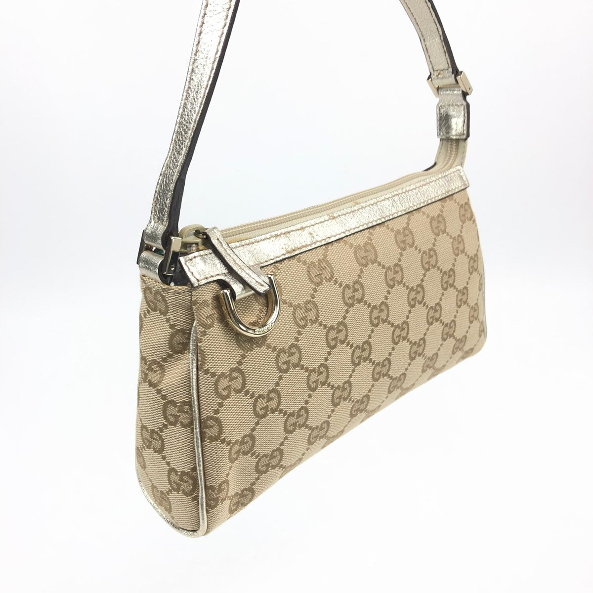 GUCCI MONOGRAM SHOULDER BAG