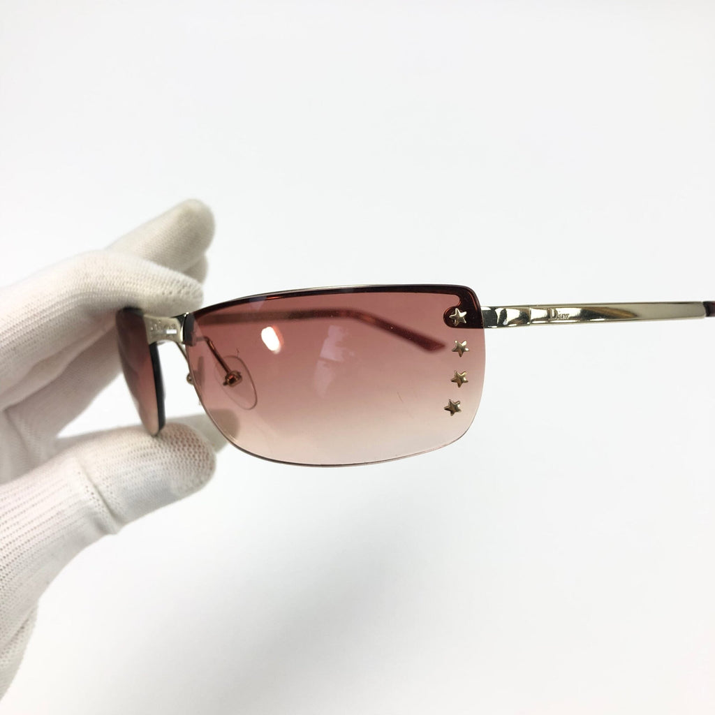CHRISTIAN DIOR RIMLESS SUNGLASSES