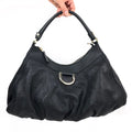 GUCCI MONOGRAM LEATHER ABBEY BAG
