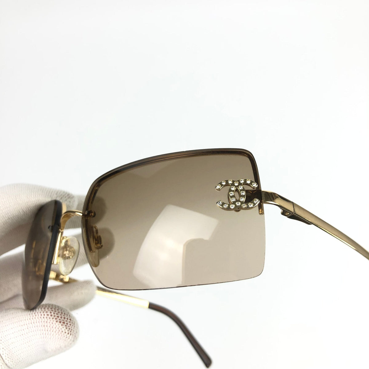 CHANEL RIMLESS SUNGLASSES