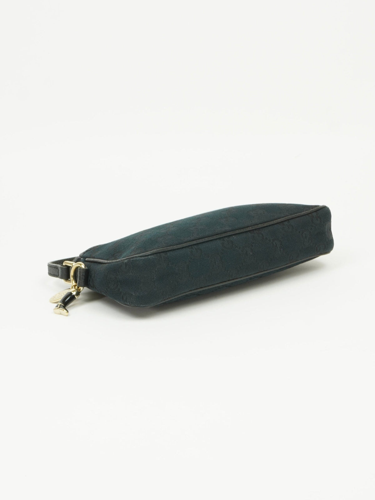 GUCCI MONOGRAM BOOT CHARM BAG