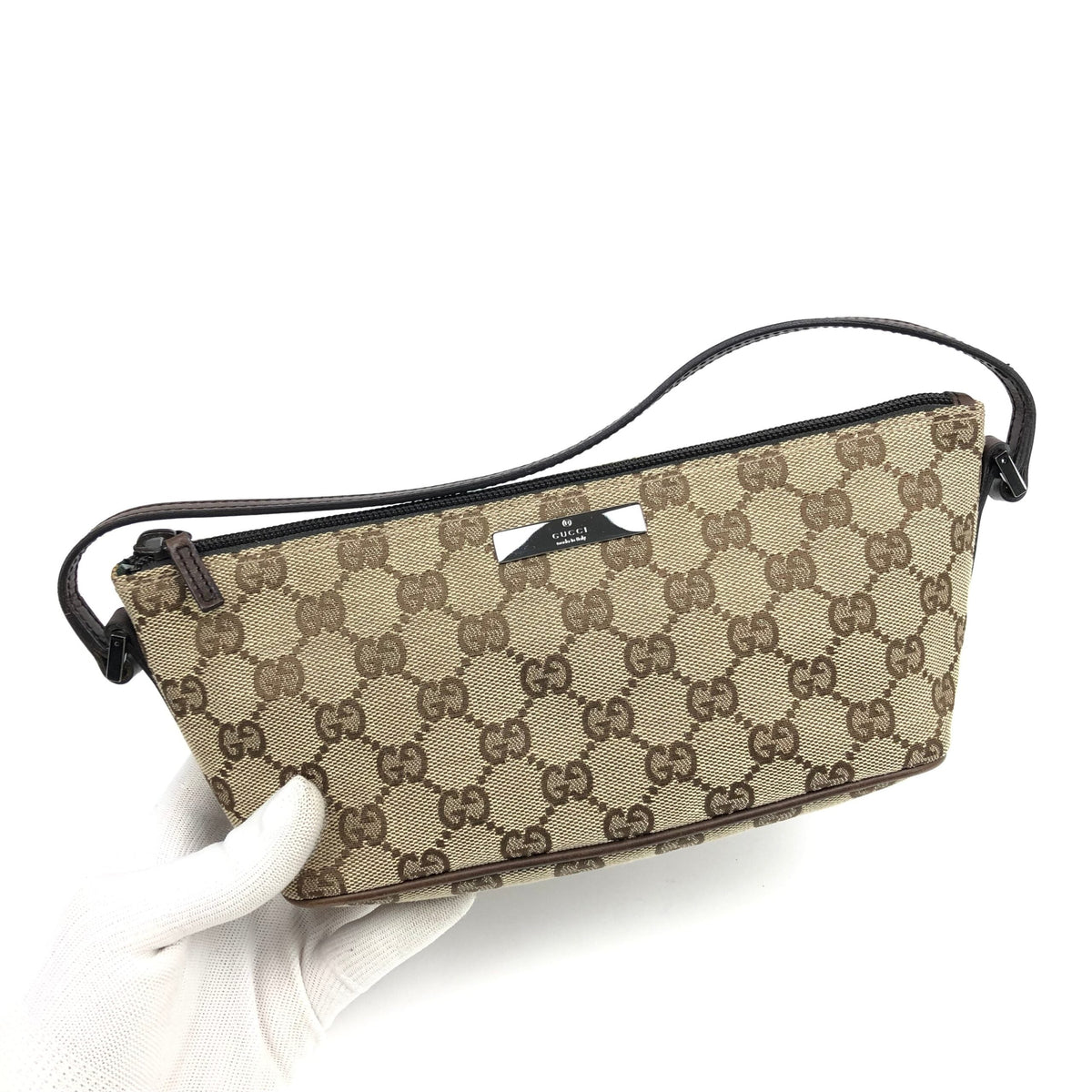 GUCCI MONOGRAM SHOULDER BAG