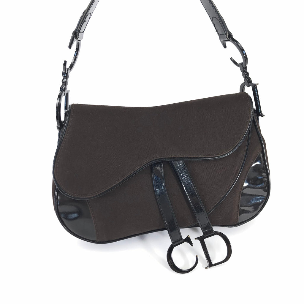 CHRISTIAN DIOR DOUBLE SADDLE BAG