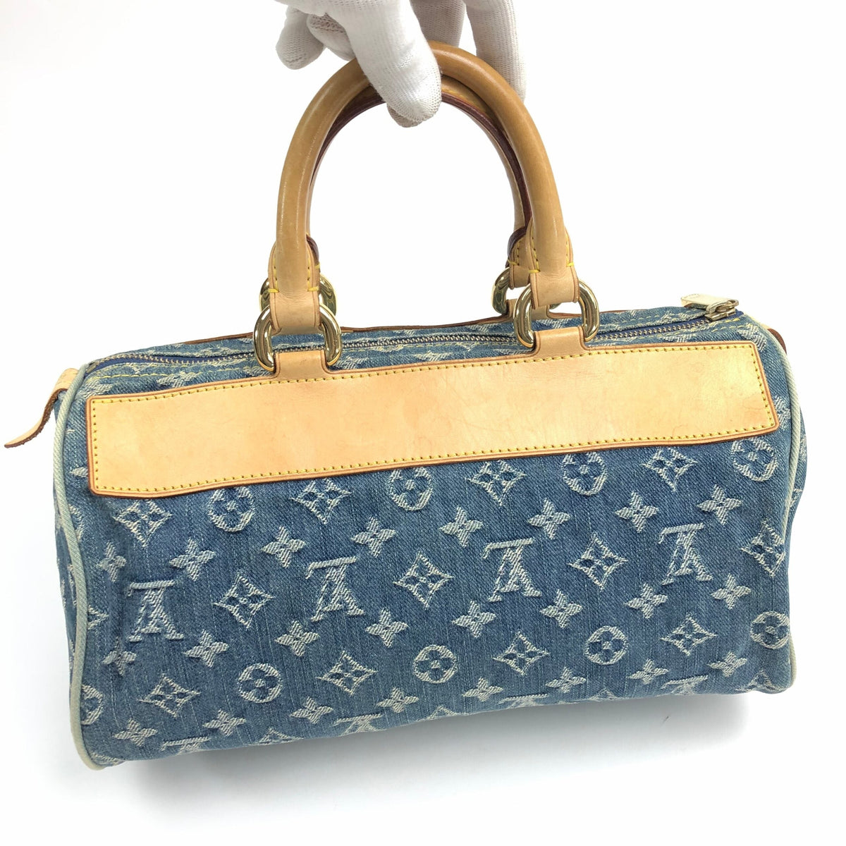 LOUIS VUITTON NEO SPEEDY DENIM BAG
