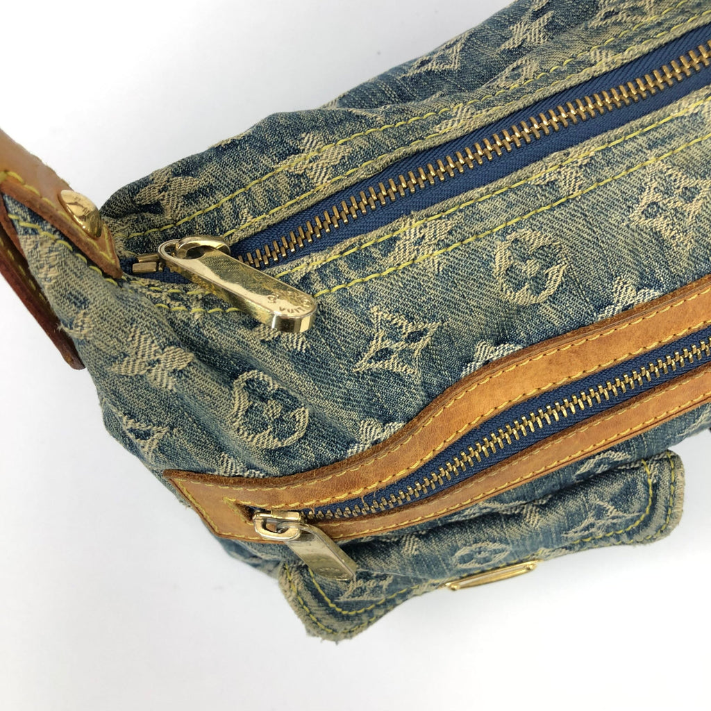 LOUIS VUITTON BAGGY PM DENIM SHOULDER BAG