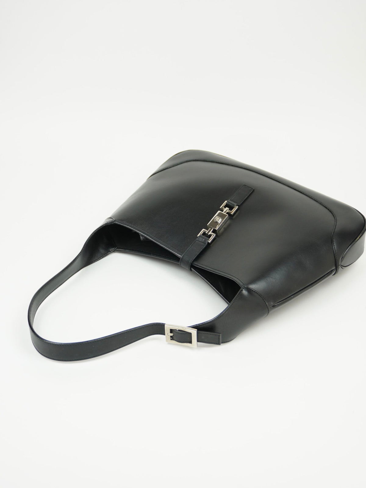 GUCCI LEATHER JACKIE SHOULDER BAG