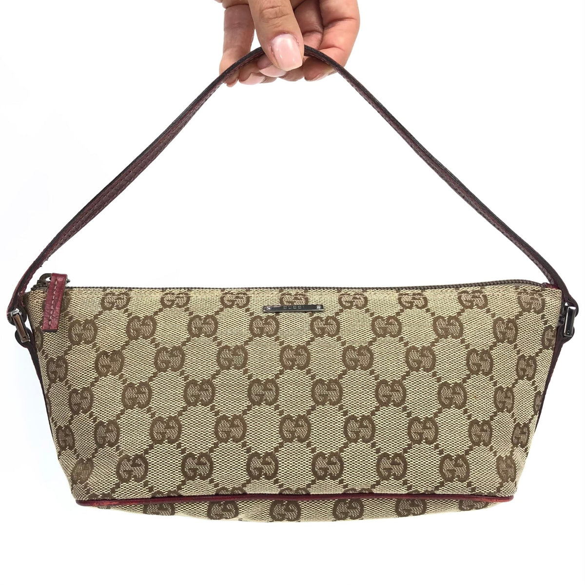 GUCCI MONOGRAM SHOULDER BAG