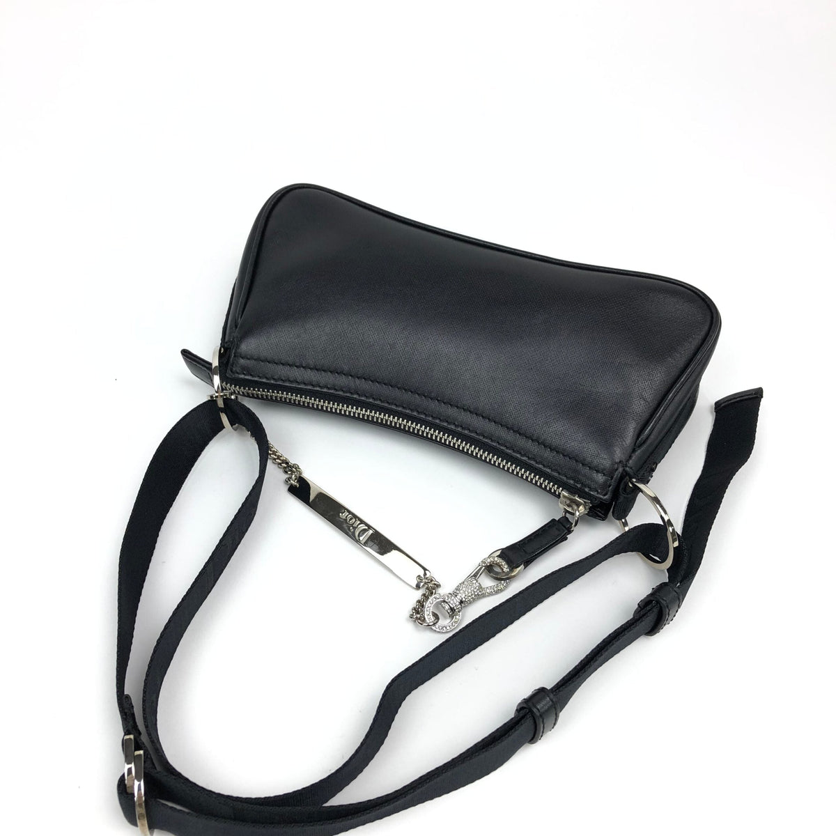 CHRISTIAN DIOR HARDCORE LEATHER SHOULDER BAG
