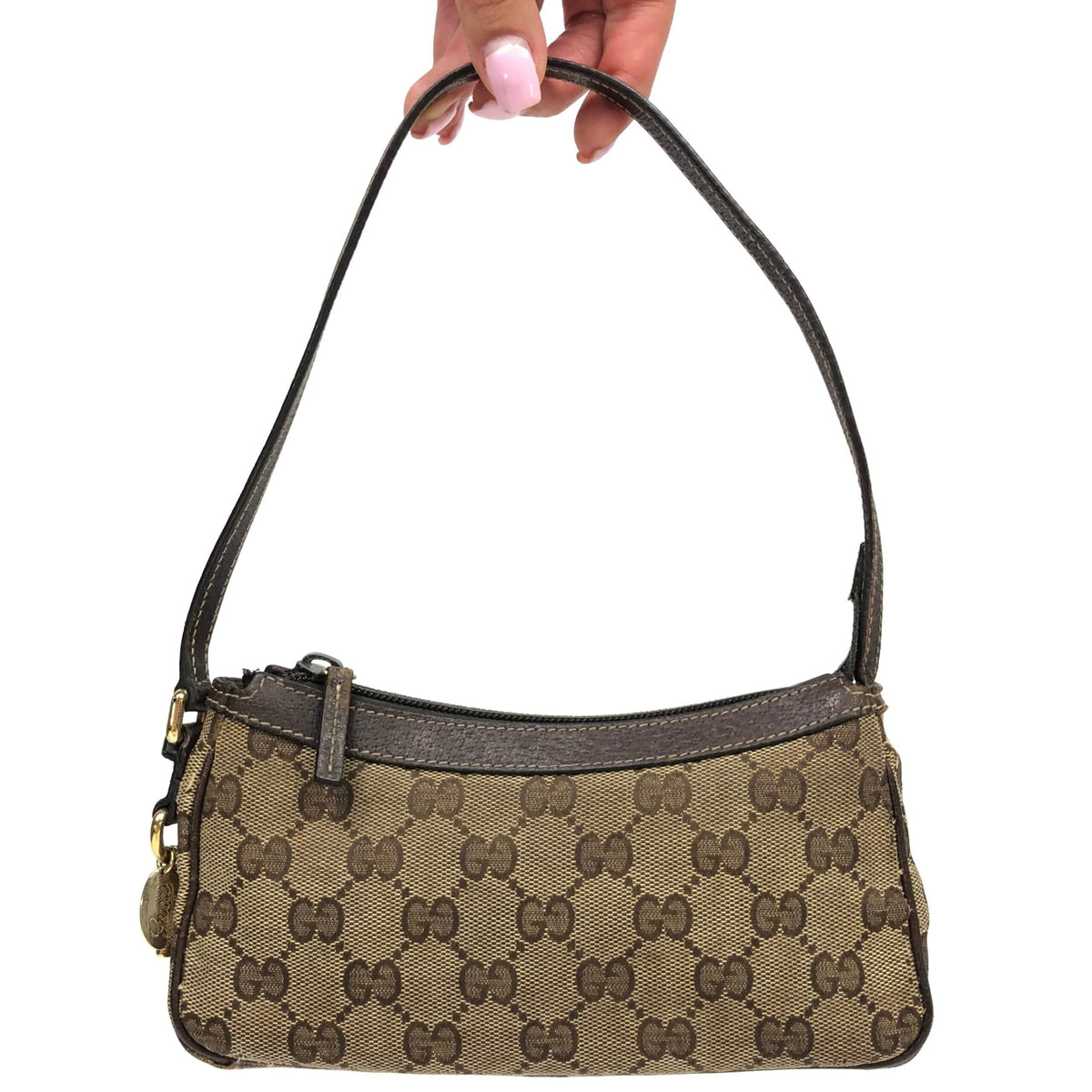 GUCCI MONOGRAM SHOULDER BAG
