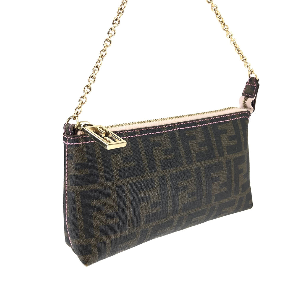 FENDI ZUCCA CHAIN BAG