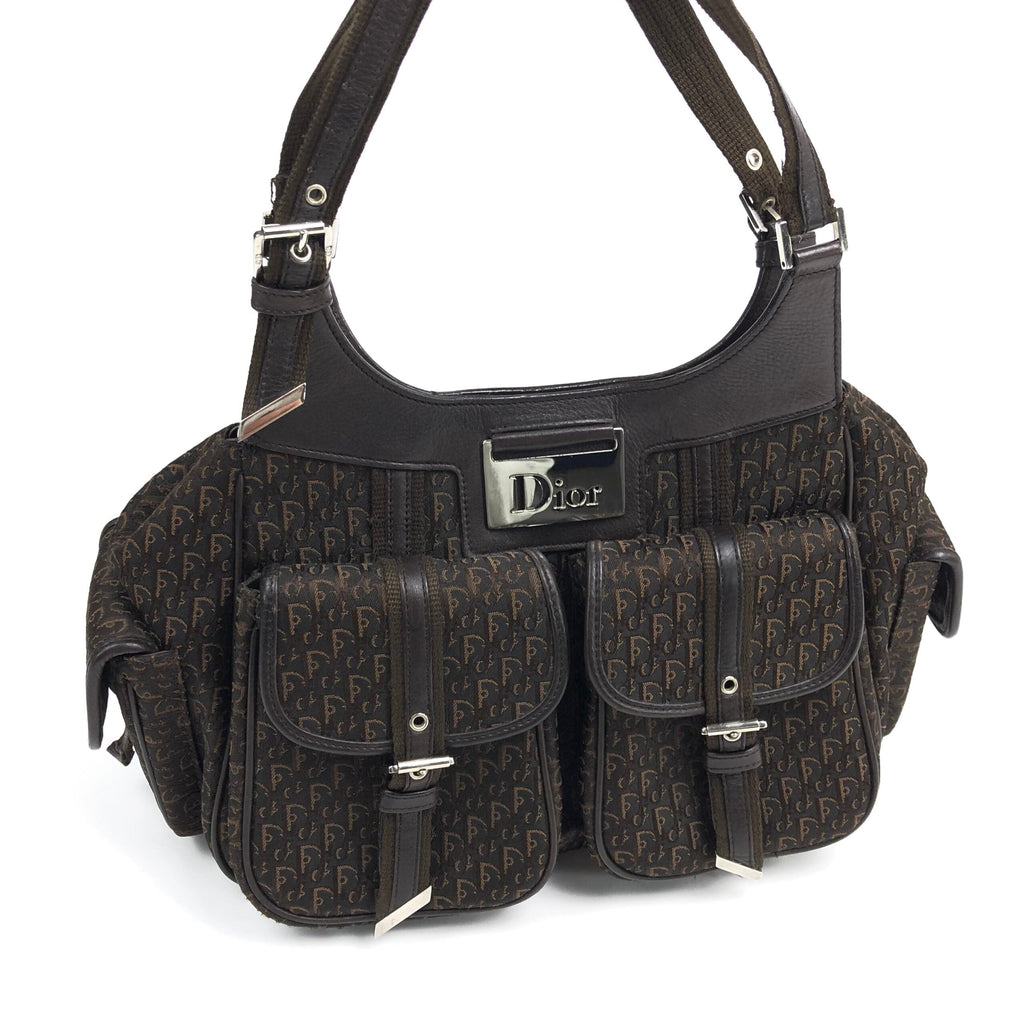 CHRISTIAN DIOR MONOGRAM SHOULDER BAG