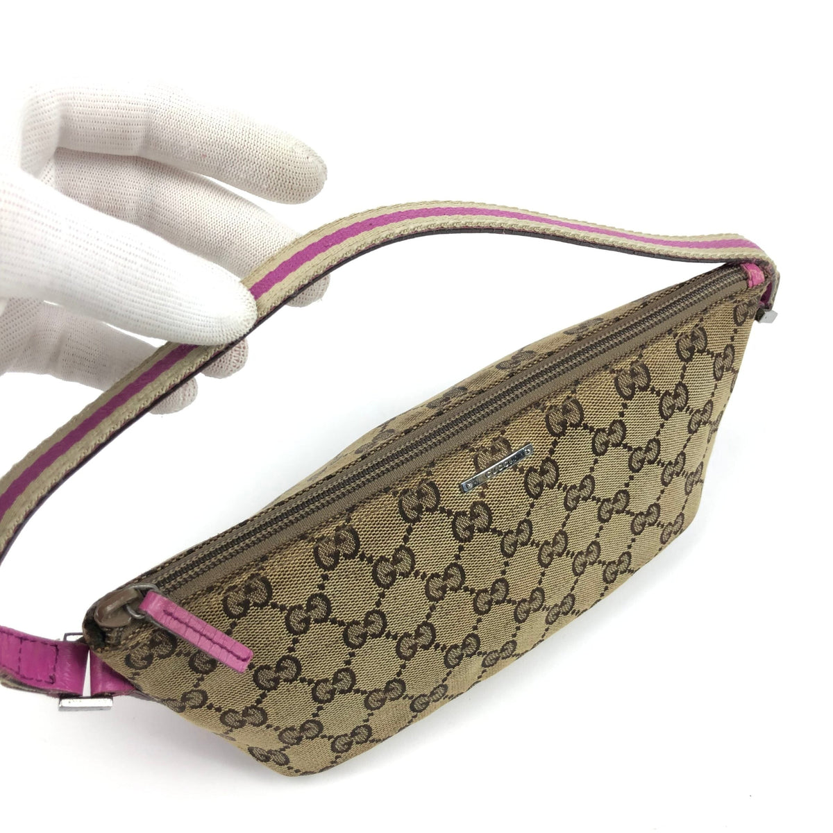 GUCCI MONOGRAM SHOULDER BAG