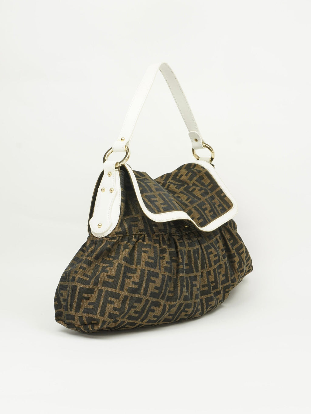 FENDI ZUCCA SHOULDER BAG