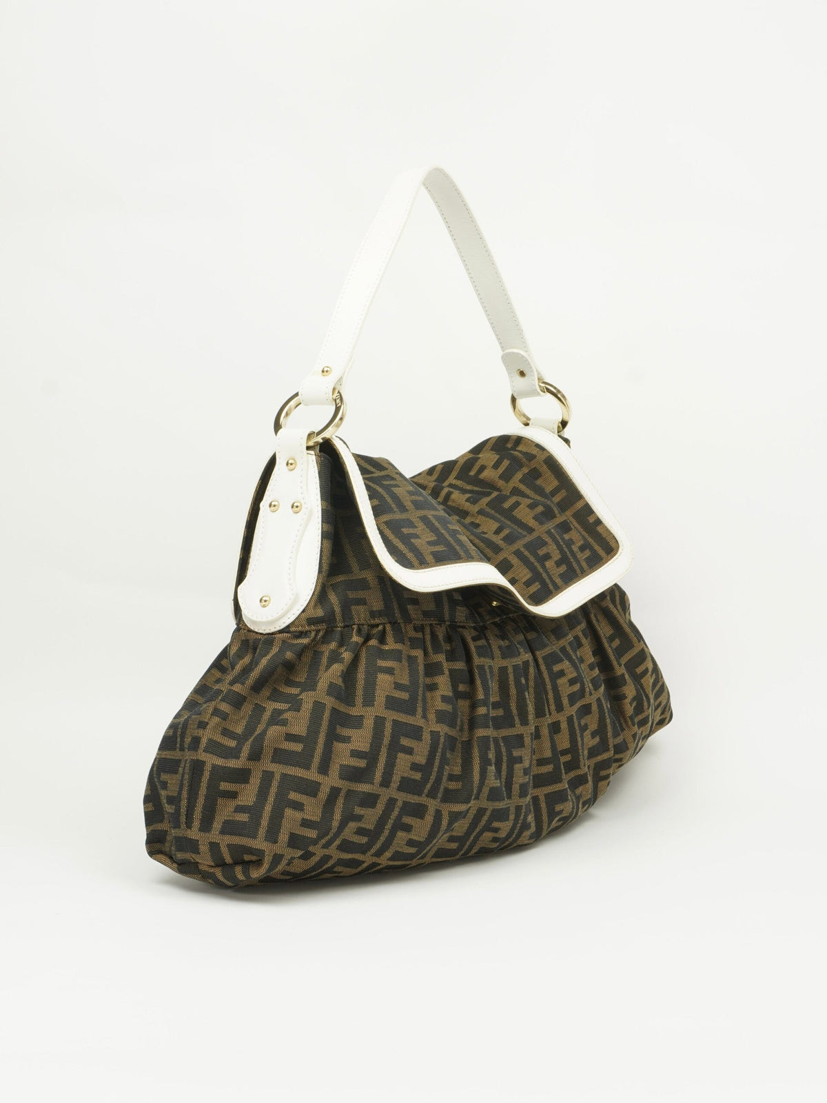 FENDI ZUCCA SHOULDER BAG