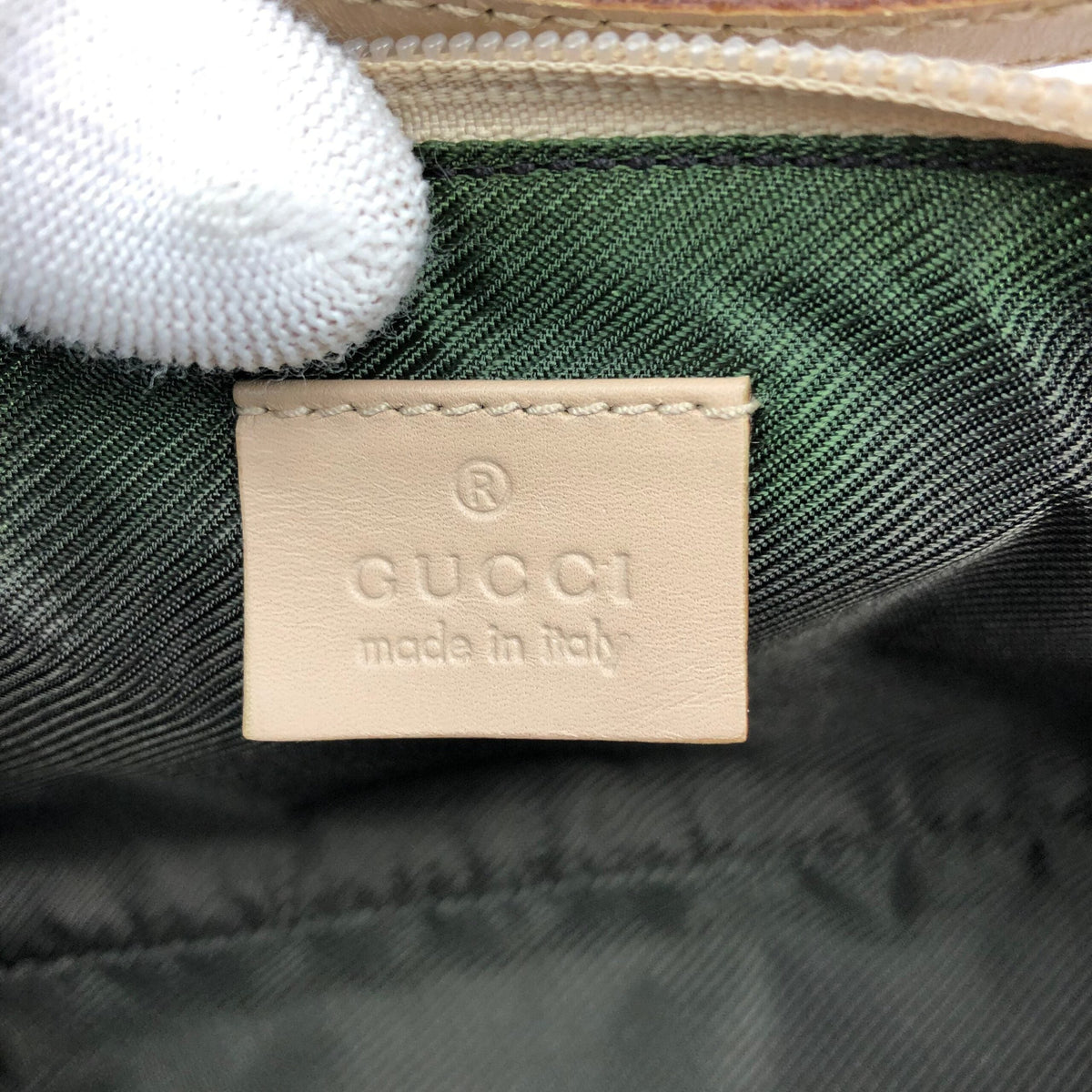 GUCCI MONOGRAM SHOULDER BAG