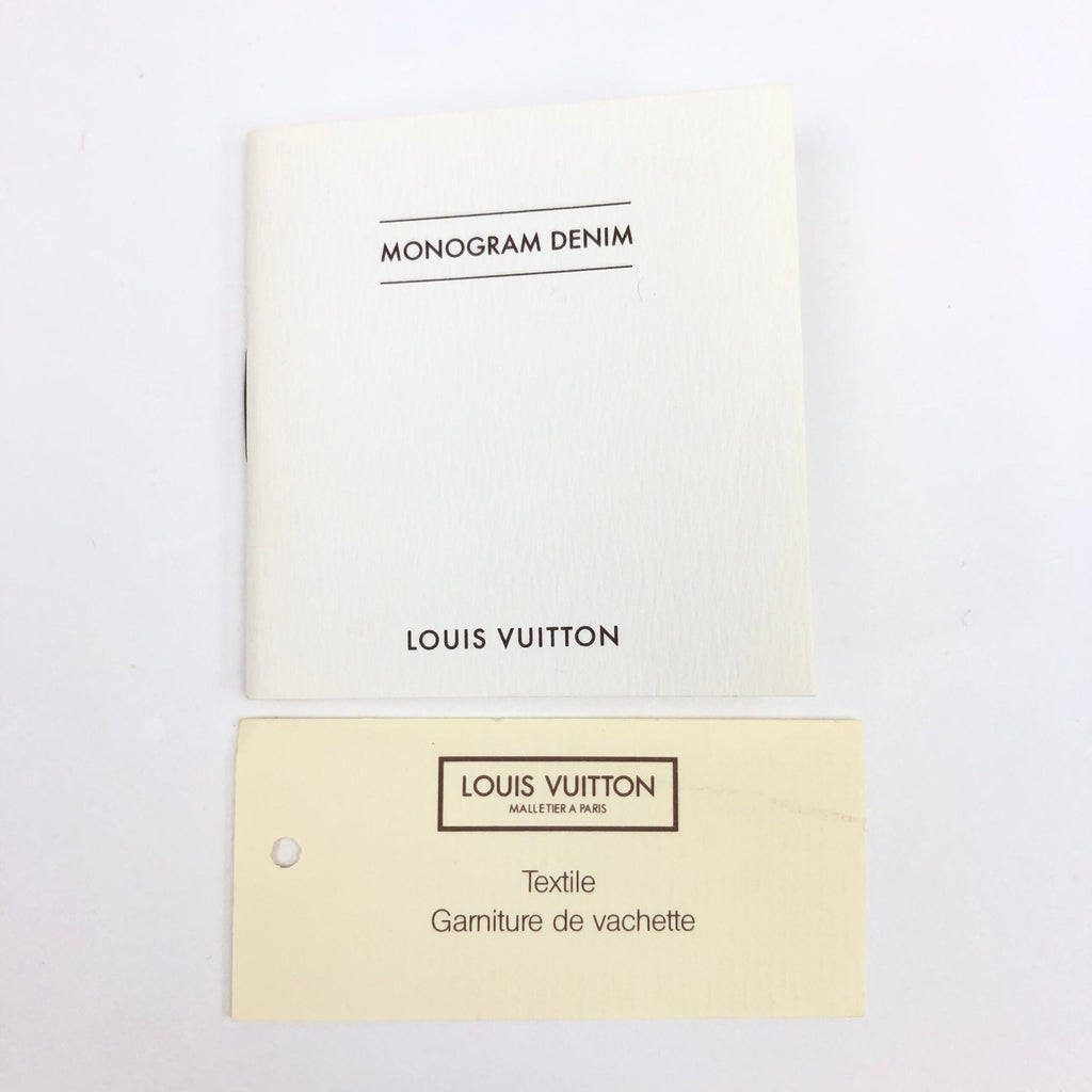LOUIS VUITTON DENIM NEO SPEEDY BAG