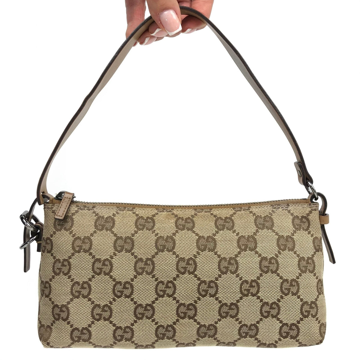 GUCCI MONOGRAM SHOULDER BAG
