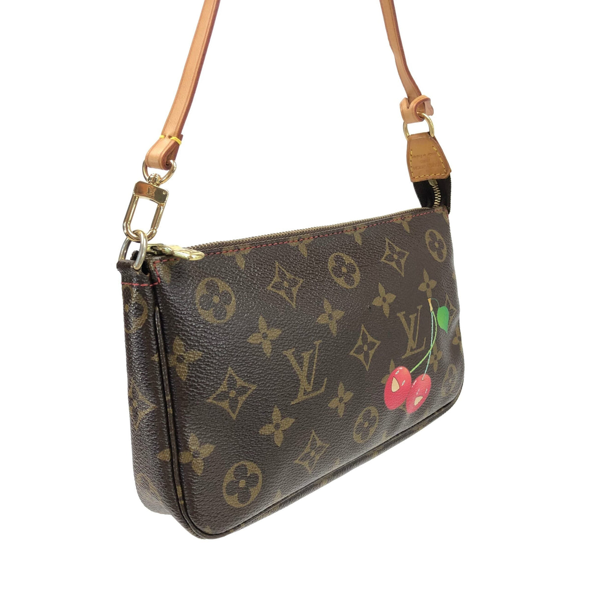 LOUIS VUITTON CHERRY TAKASHI MURAKAMI POCHETTE BAG