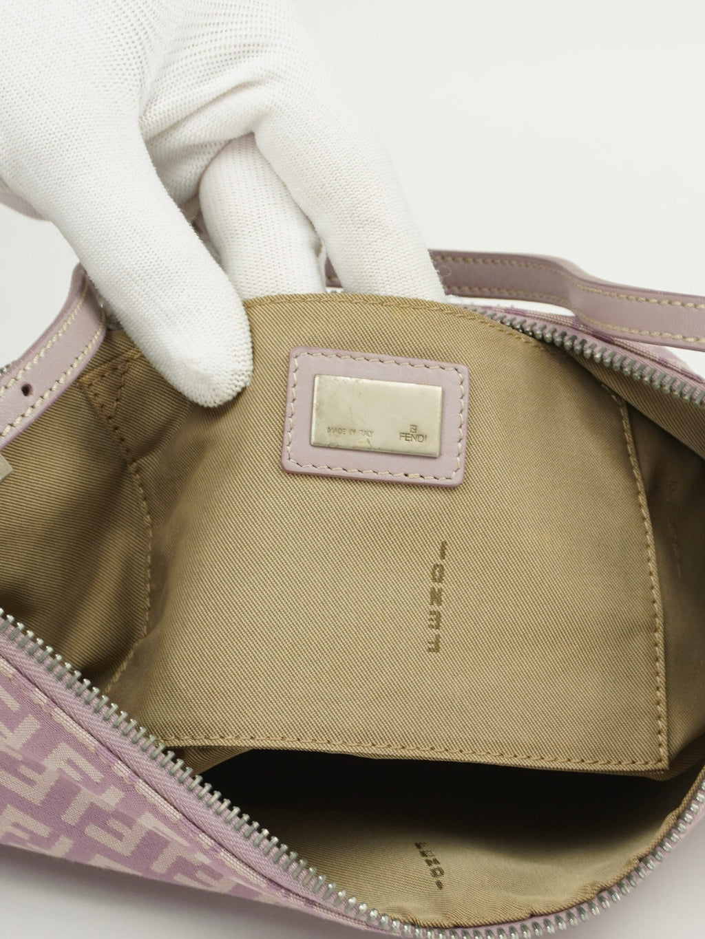 FENDI ZUCCA SHOULDER BAG