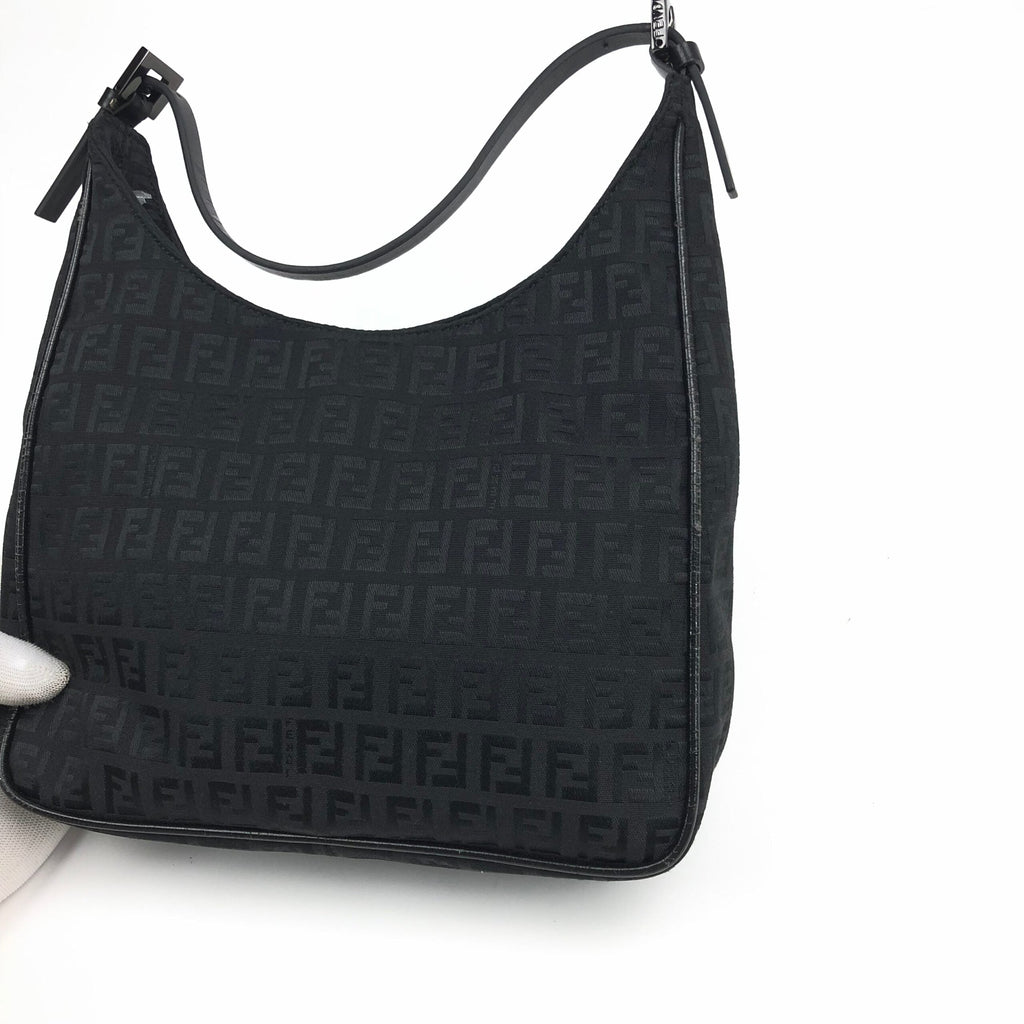 FENDI ZUCCA SHOULDER BAG