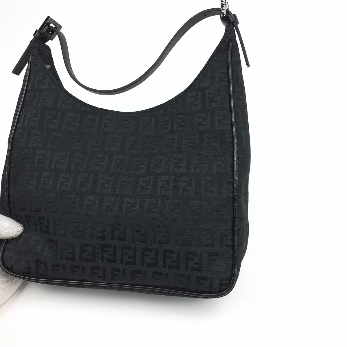 FENDI ZUCCA SHOULDER BAG