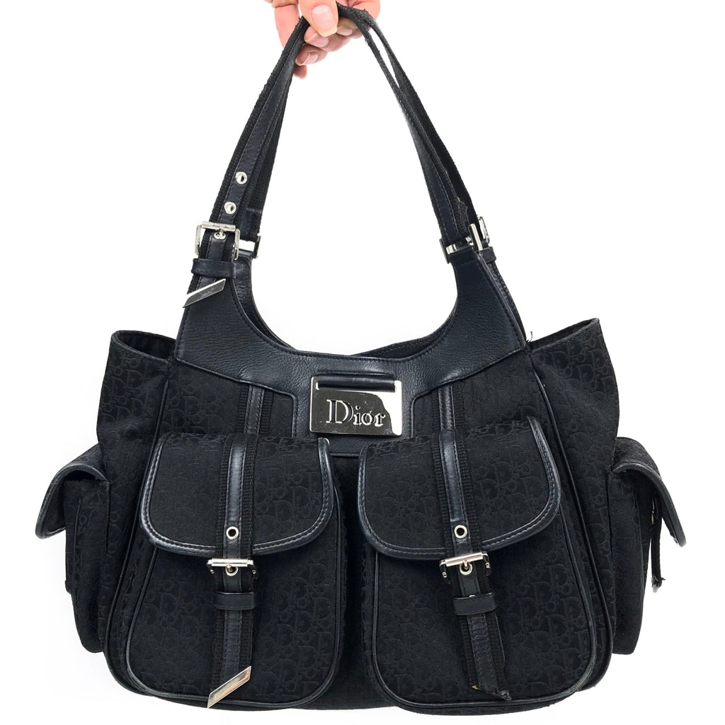 CHRISTIAN DIOR MONOGRAM SHOULDER BAG