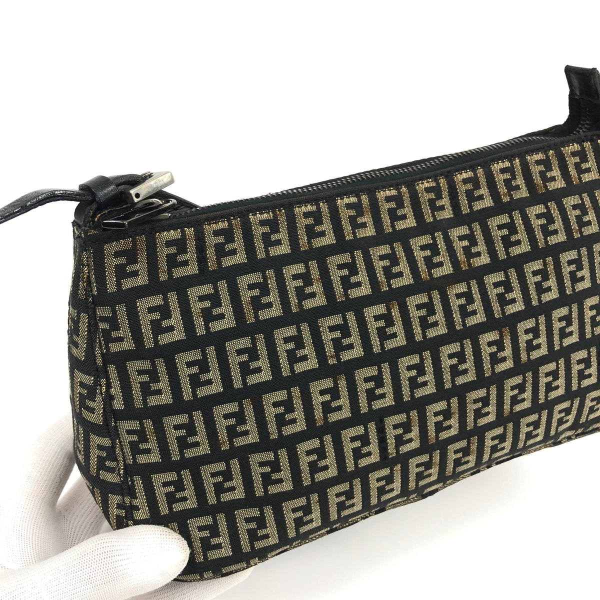 FENDI ZUCCA SHOULDER BAG