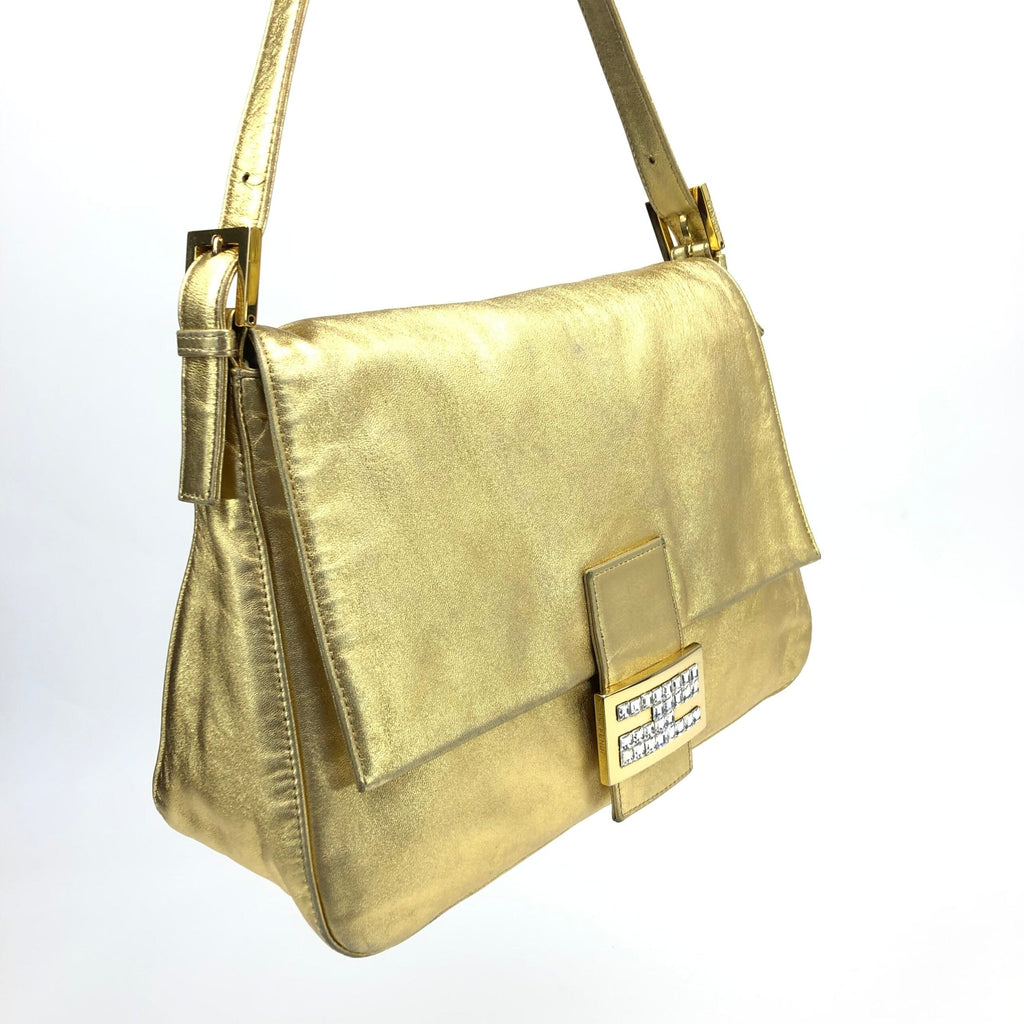 FENDI GOLD MAMA BAGUETTE