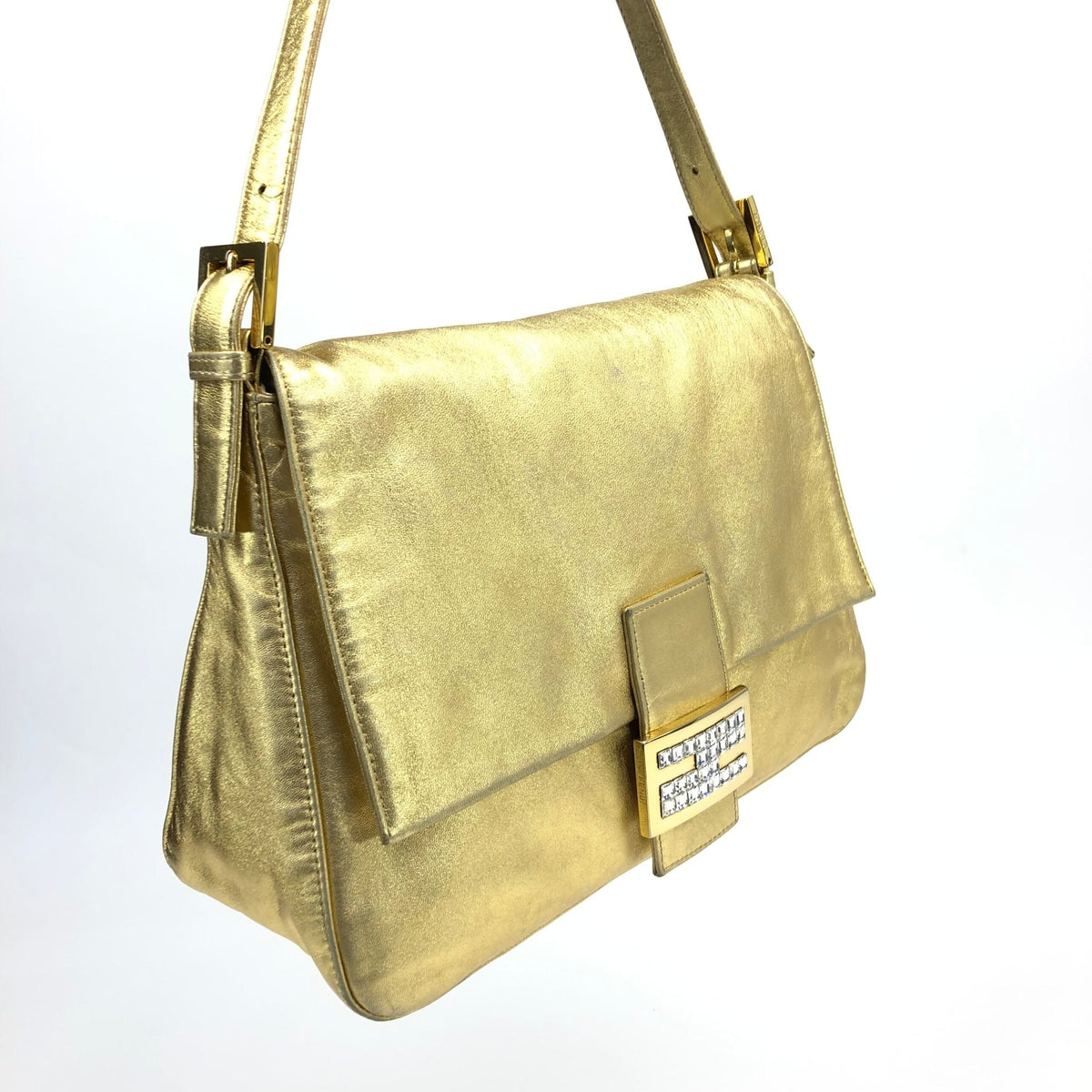 FENDI GOLD MAMA BAGUETTE