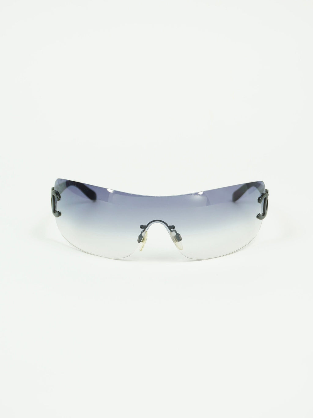 CHANEL RIMLESS CC LOGO SUNGLASSES