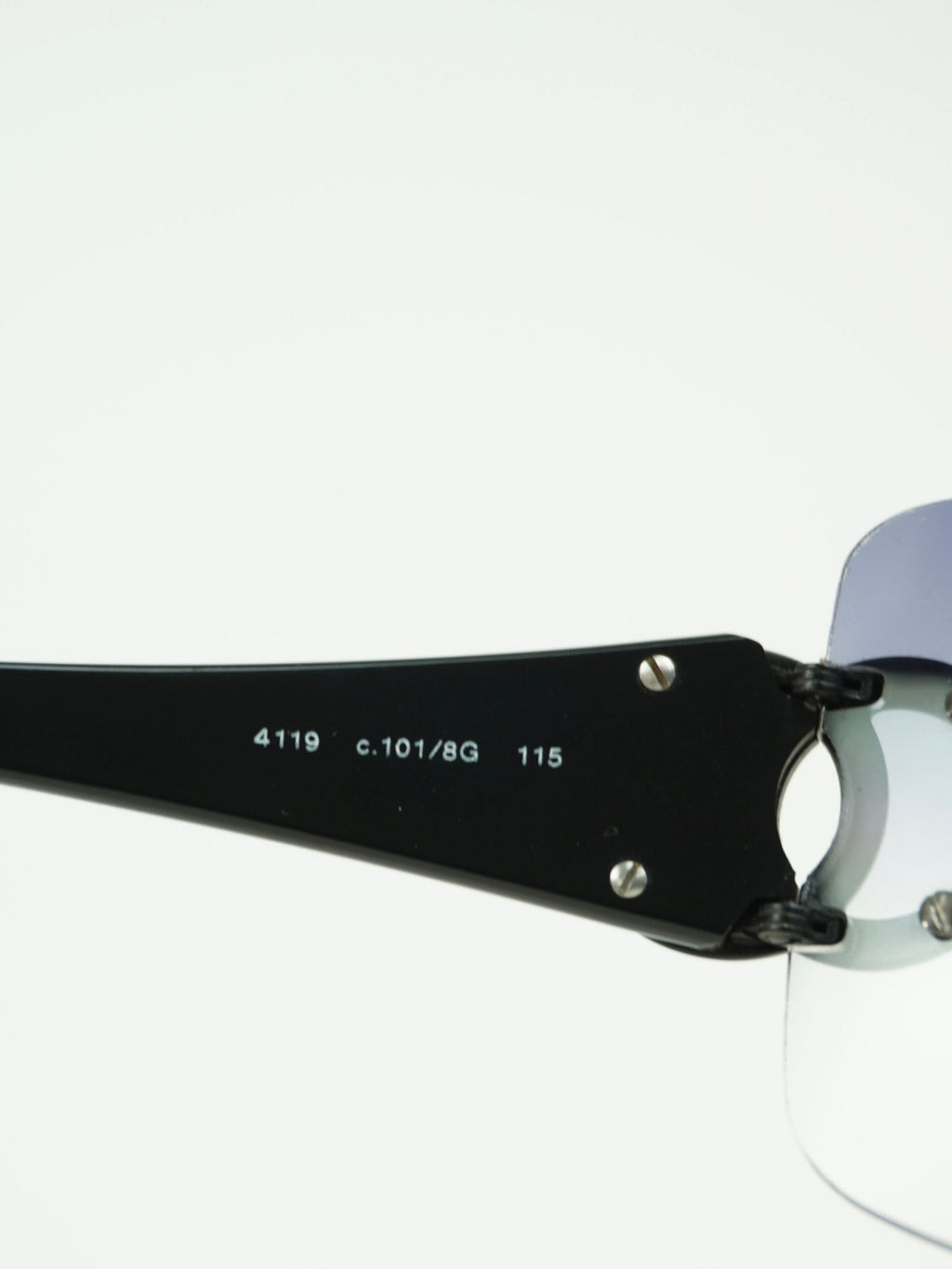CHANEL RIMLESS CC LOGO SUNGLASSES