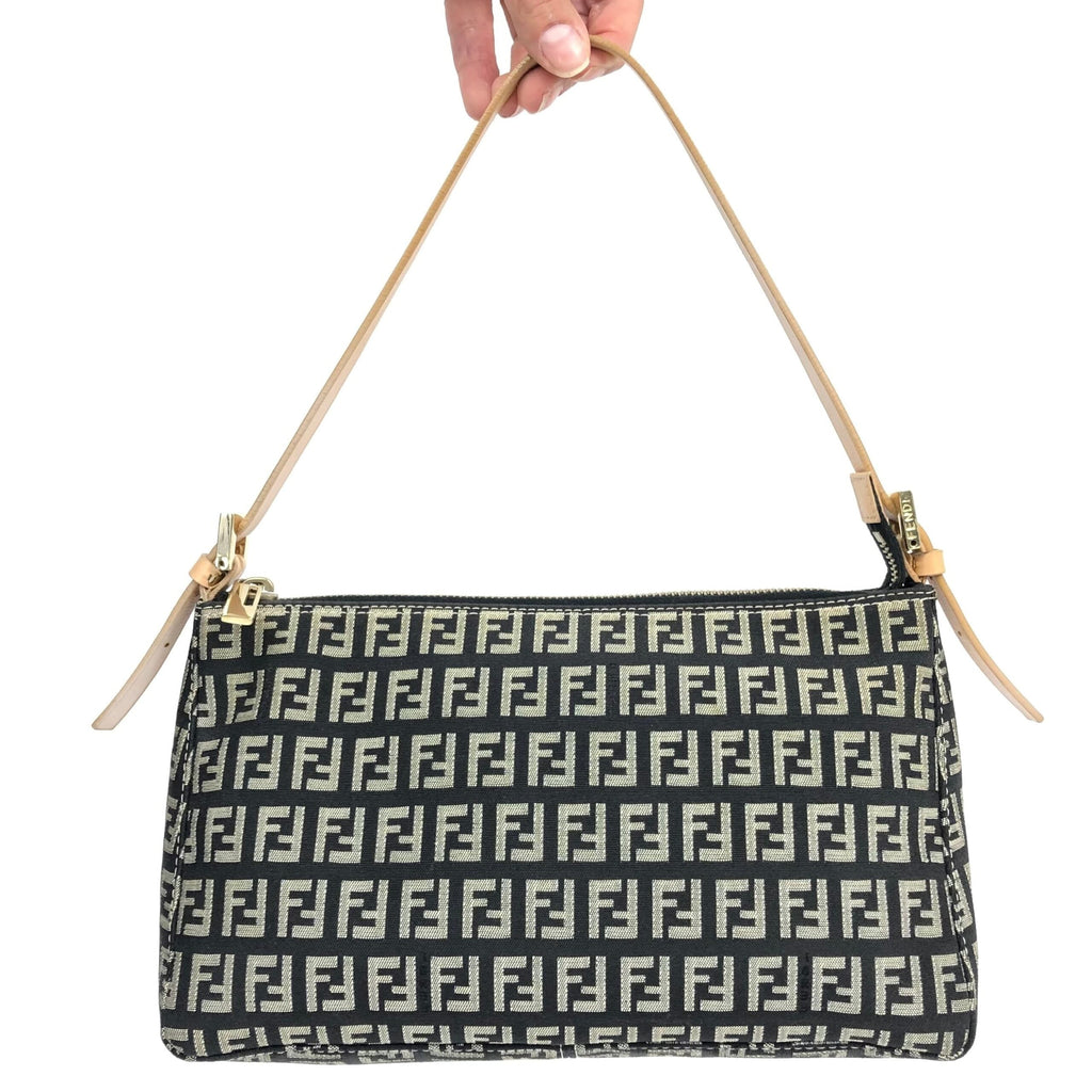 FENDI ZUCCA SHOULDER BAG